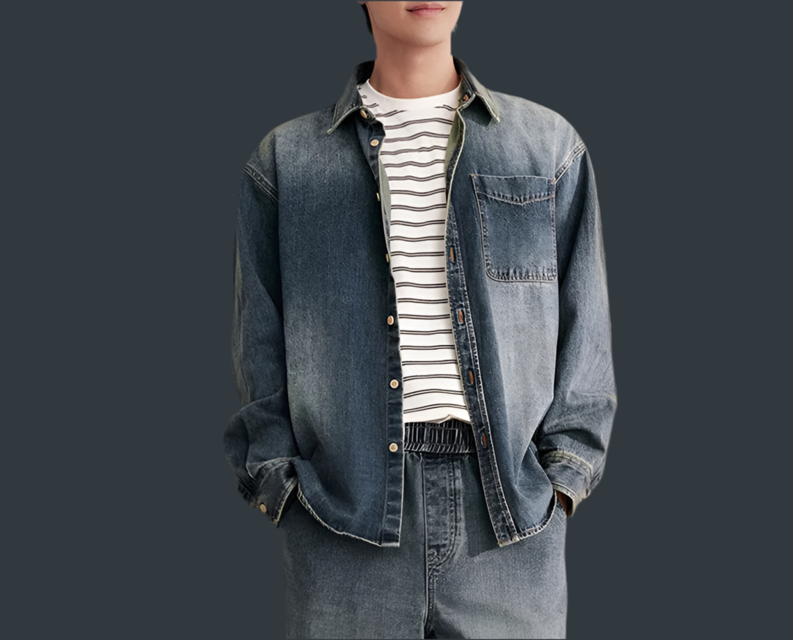 Veste en Jean Oversize