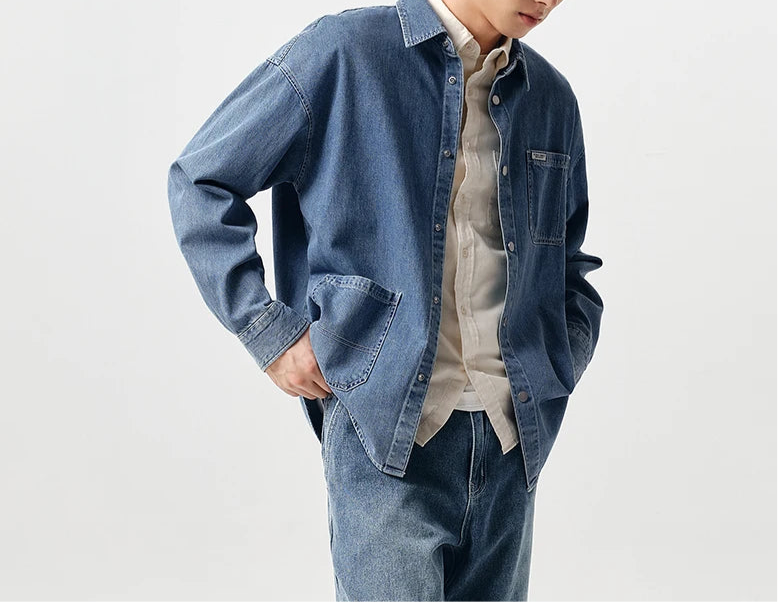 Veste en Jean Oversize