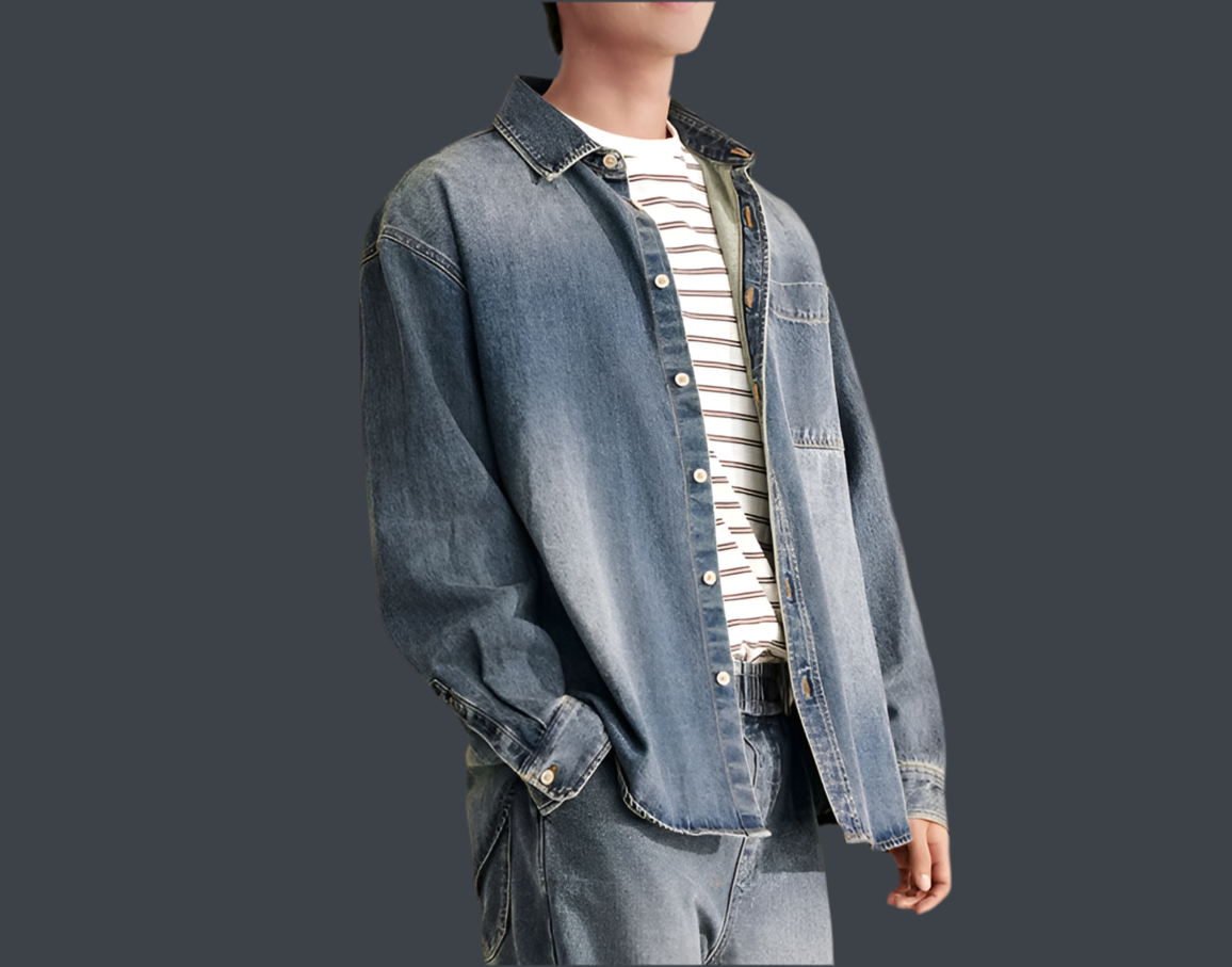 Veste en Jean Oversize