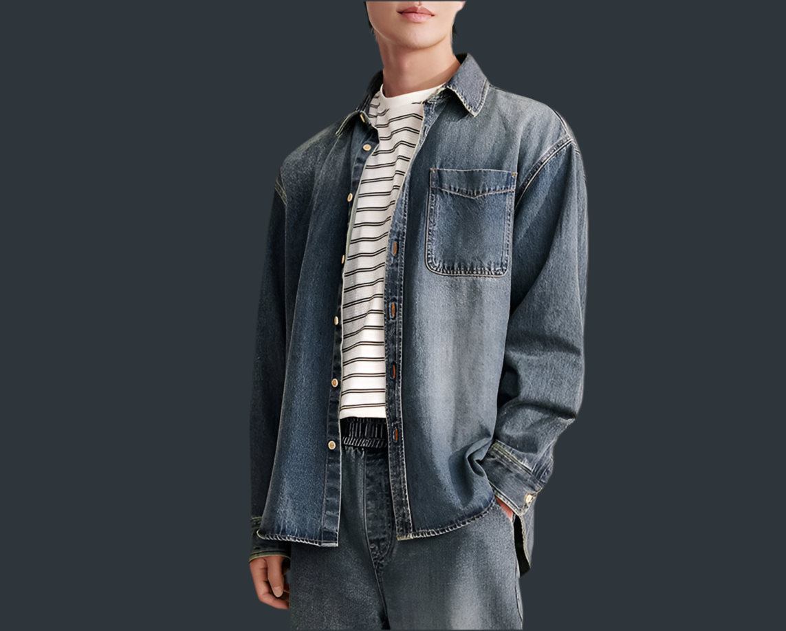 Veste en Jean Oversize
